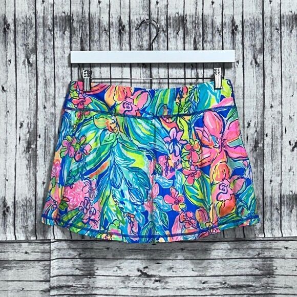 Lilly Pulitzer UPF 50+ Luxletic Aila Skort Surf Gypsea Swim - Picture 2 of 10